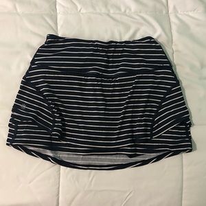 Women’s Athleta XS Striped Tennis Skirt